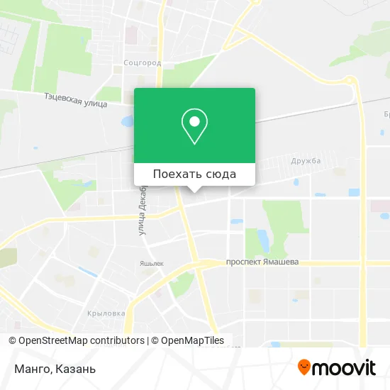 Карта Манго