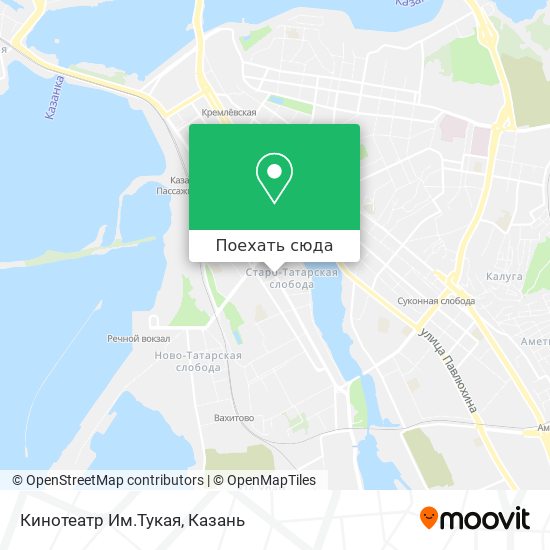 Карта Кинотеатр Им.Тукая