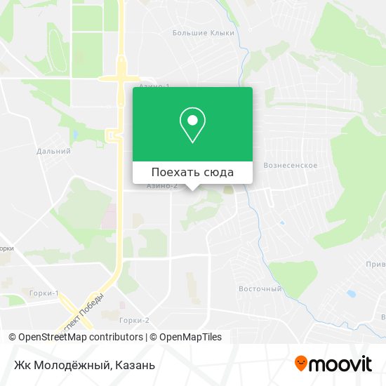 Карта Жк Молодёжный