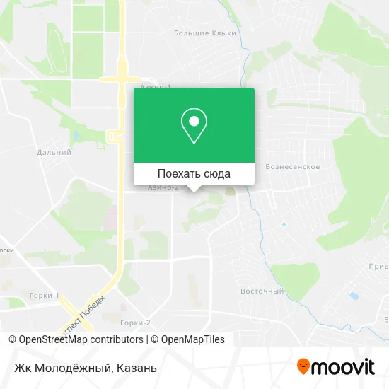 Карта Жк Молодёжный