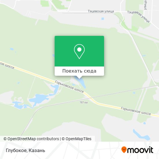 Карта Глубокое
