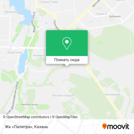 Карта Жк «Палитра»