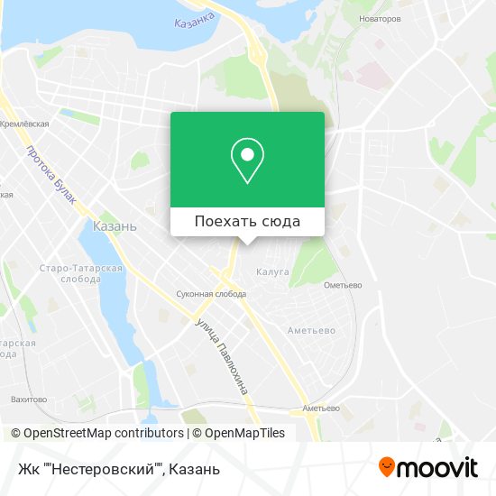 Карта Жк ""Нестеровский""