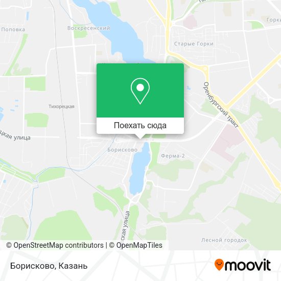 Карта Борисково