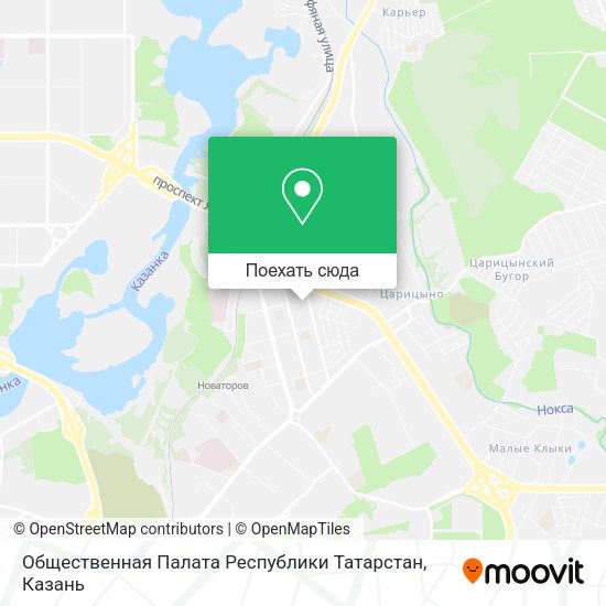 Карта Общественная Палата Республики Татарстан