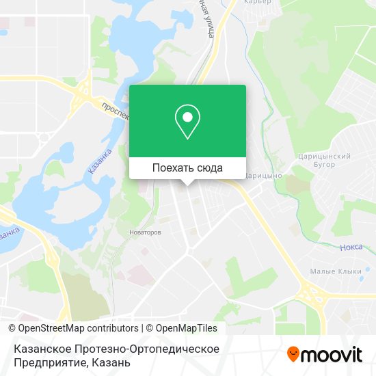 Карта Казанское Протезно-Ортопедическое Предприятие