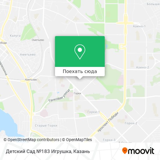 Карта Детский Сад №183 Игрушка