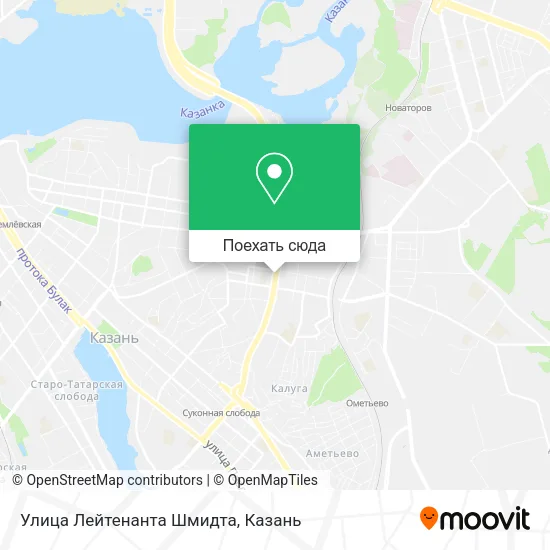 Карта Улица Лейтенанта Шмидта