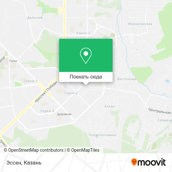 Карта Эссен
