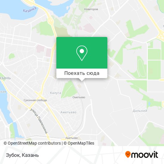 Карта Зубок