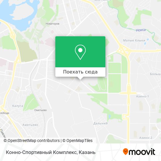 Карта Конно-Спортивный Комплекс