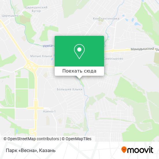 Карта Парк «Весна»