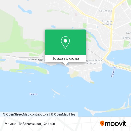 Карта Улица Набережная