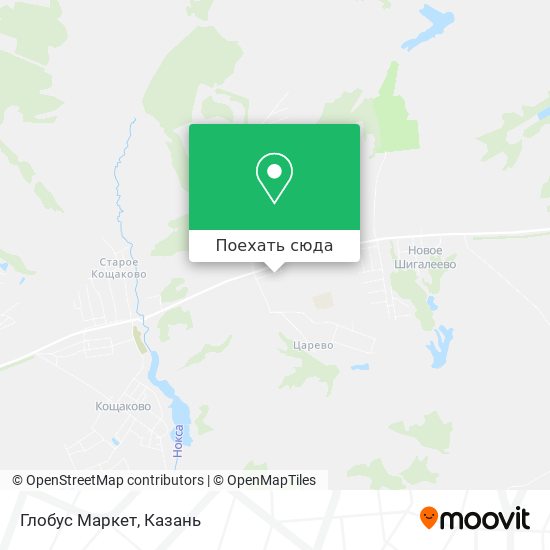 Карта Глобус Маркет