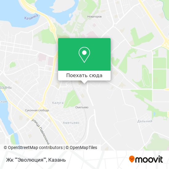 Карта Жк ""Эволюция""