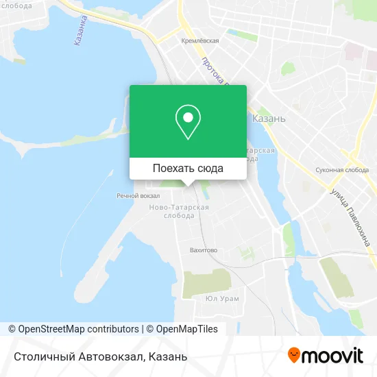 Карта Столичный Автовокзал