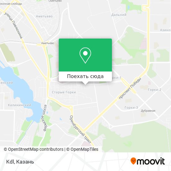 Карта Kdl