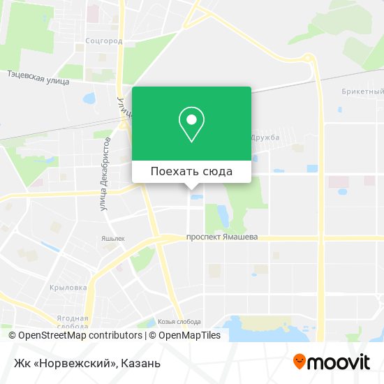 Карта Жк «Норвежский»