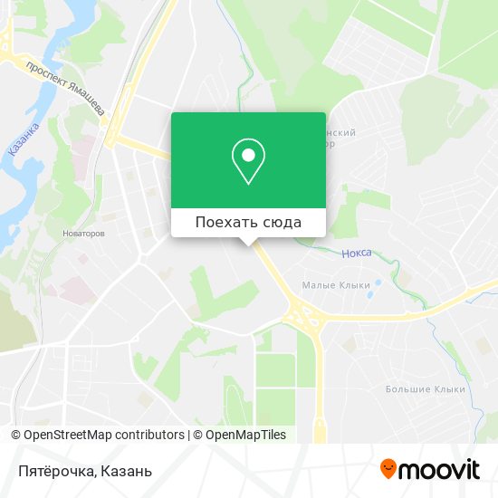 Карта Пятёрочка