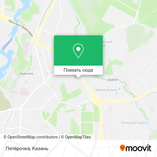 Карта Пятёрочка
