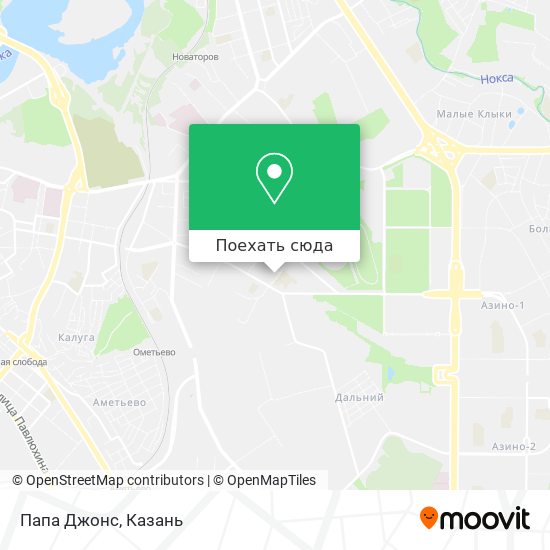 Карта Папа Джонс