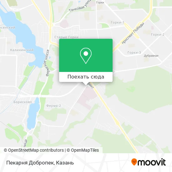 Карта Пекарня Добропек