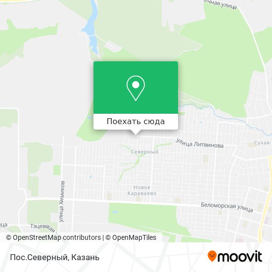 Карта Пос.Северный