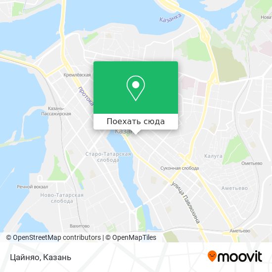 Карта Цайняо