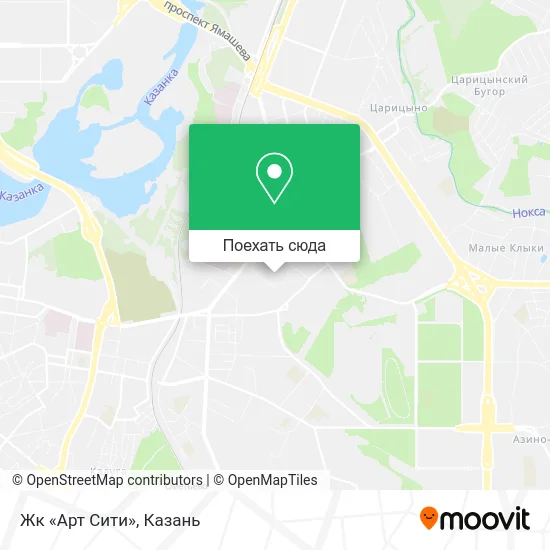 Карта Жк «Арт Сити»