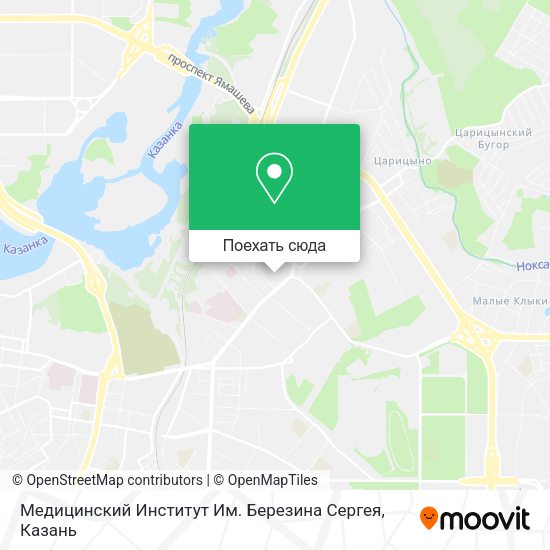 Карта Медицинский Институт Им. Березина Сергея