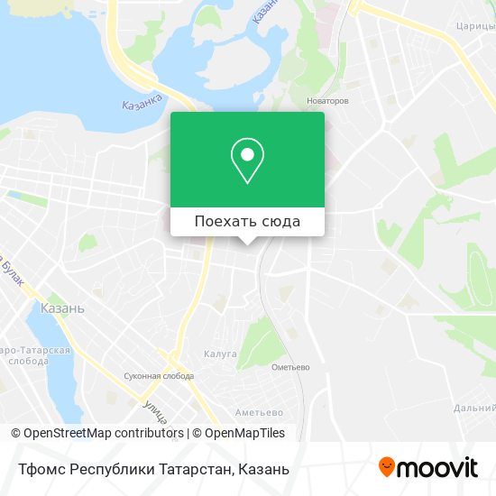 Карта Тфомс Республики Татарстан