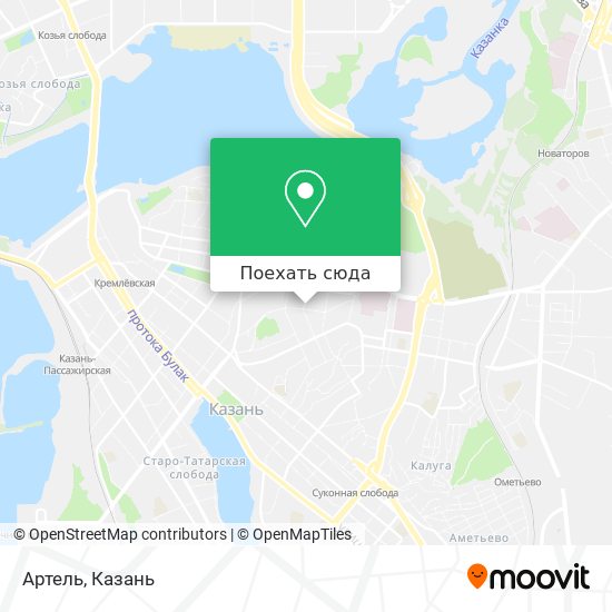 Карта Артель