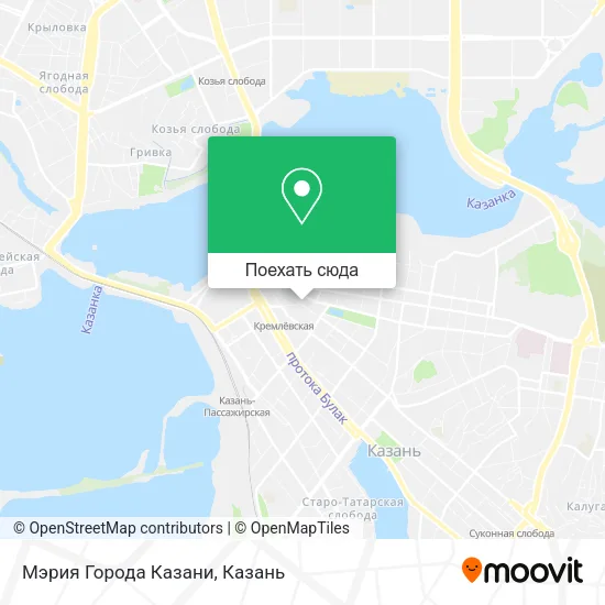 Карта Мэрия Города Казани