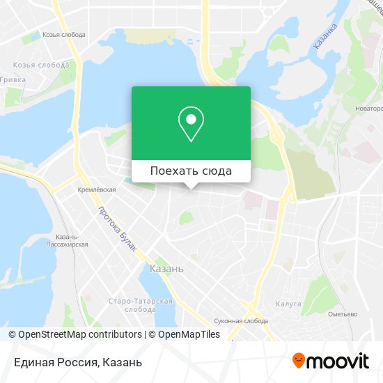Карта Единая Россия