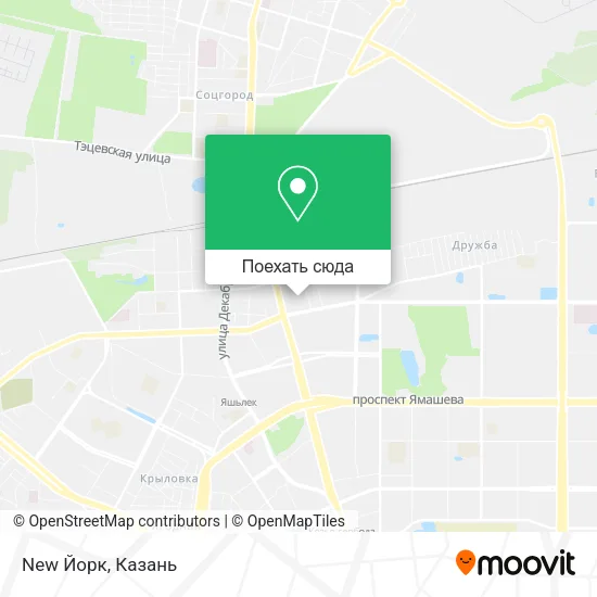 Карта New Йорк