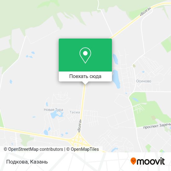 Карта Подкова
