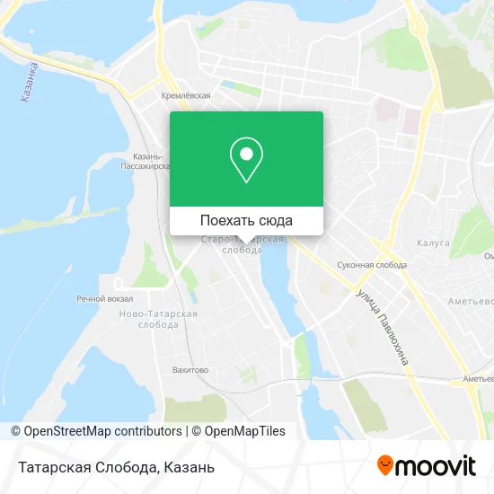 Карта Татарская Слобода