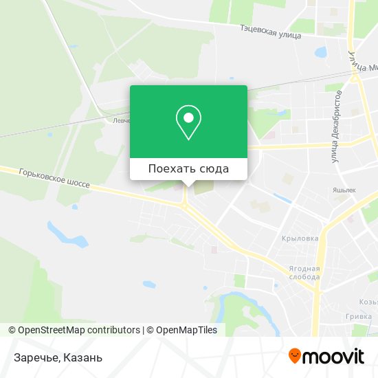 Карта Заречье