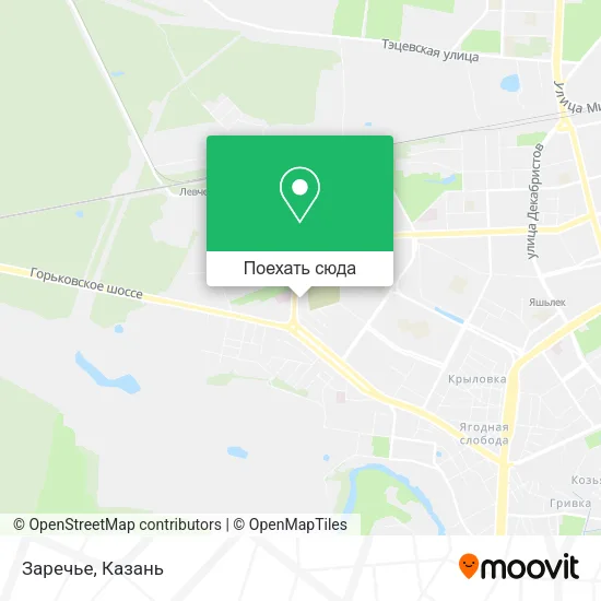 Карта Заречье