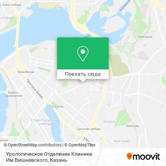 Карта Урологическое Отделение Клиники Им.Вишневского