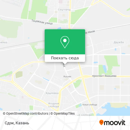 Карта Сдэк