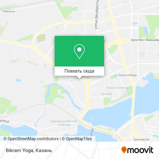 Карта Bikram Yoga