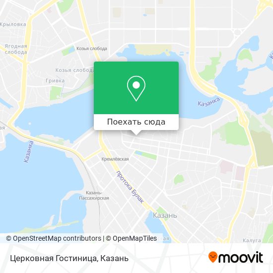 Карта Церковная Гостиница