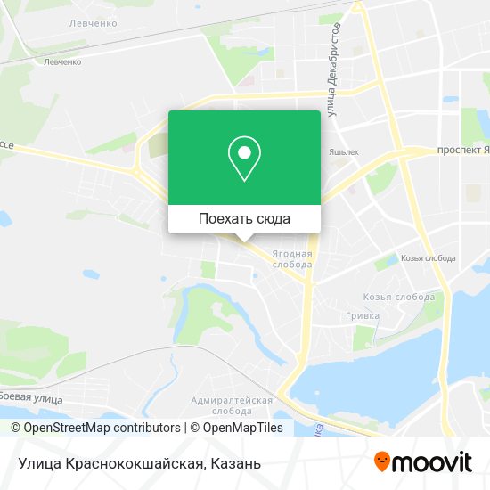 Карта Улица Краснококшайская