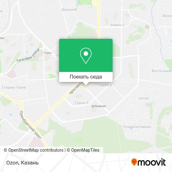 Карта Ozon