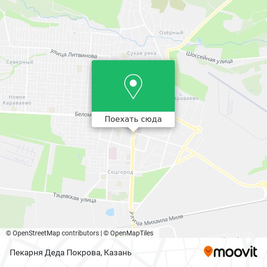 Карта Пекарня Деда Покрова