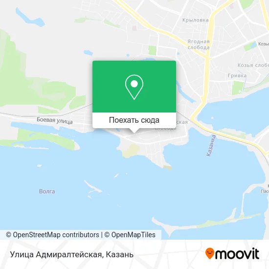 Карта Улица Адмиралтейская