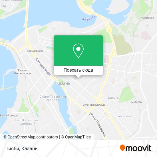 Карта Тисби