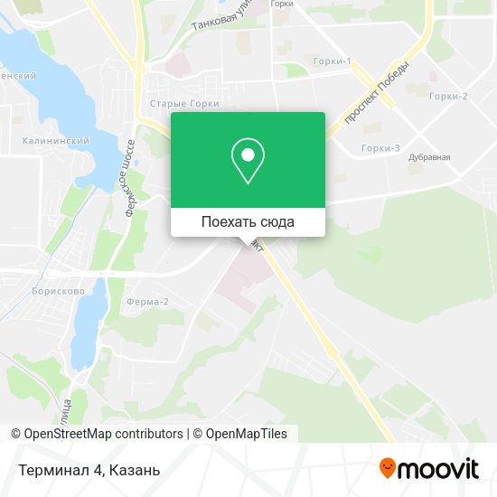 Карта Терминал 4