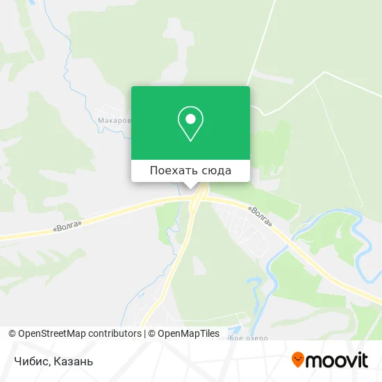 Карта Чибис